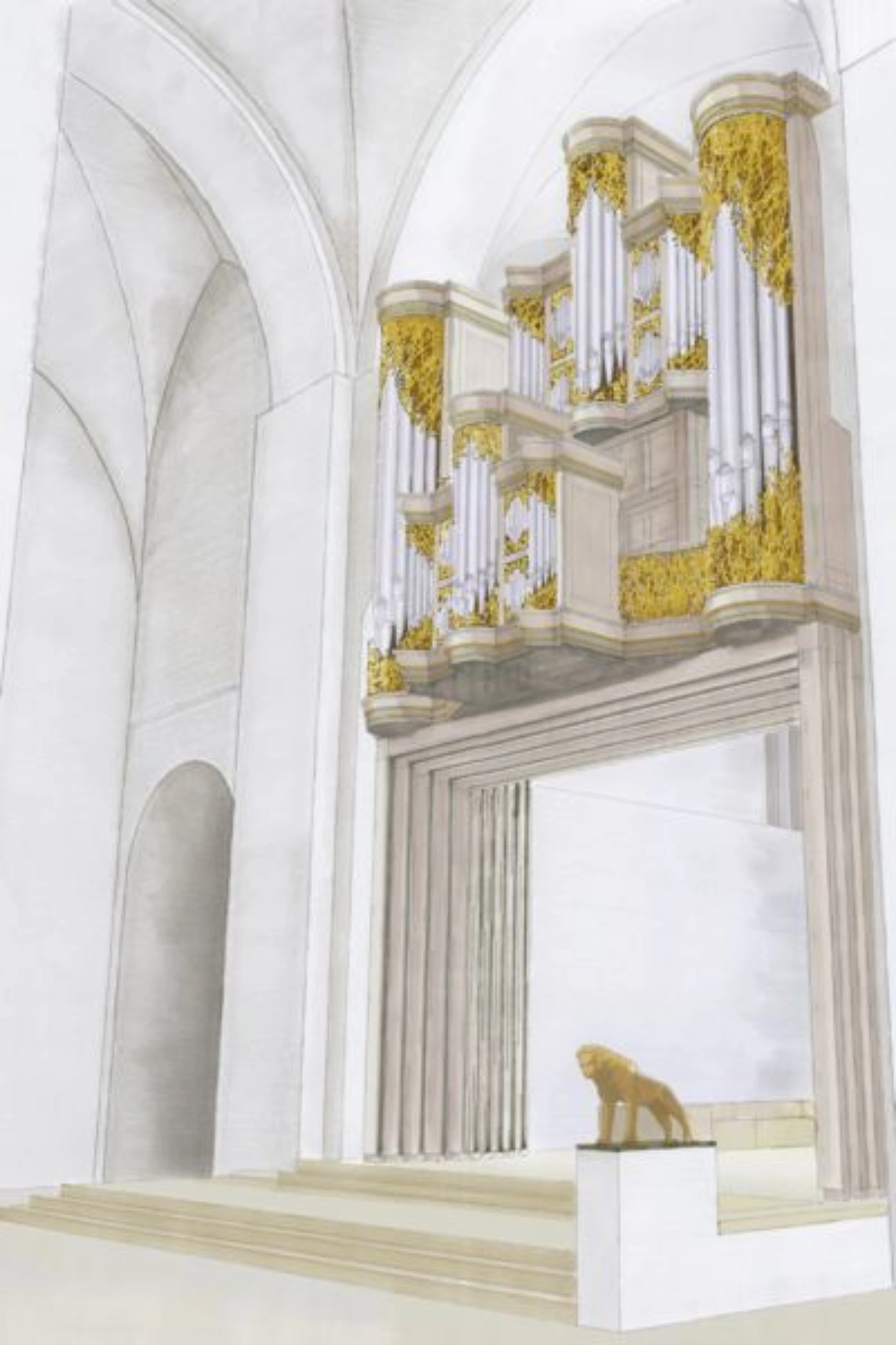Vision Schnitgerorgel für das Westwerk im Dom